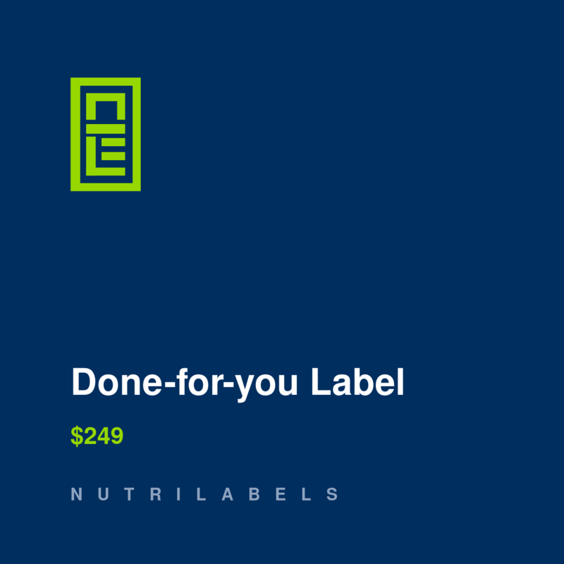 Expert Combo — NutriLabels
